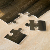 Puzzle Vie heureuse Profitez des petites choses (Côté)