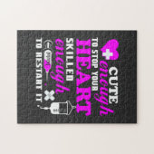 Puzzle Vie infirmière| Assez jolie infirmière (Horizontal)