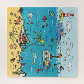 Puzzle Vie marine Sous La Mer (Horizontal)