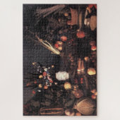 Puzzle Vie morte aux fleurs et aux fruits - Caravaggio (Vertical)
