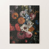 Puzzle Vie morte avec Bouquet de fleurs | Johan Johnsen (Vertical)