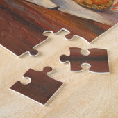 Puzzle Vie morte avec des fleurs et des poires de criquet (Côté)