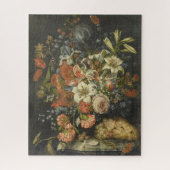 Puzzle Vie morte avec Fleurs et Fruit Ottmar Elliger (Vertical)