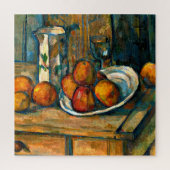 Puzzle Vie morte avec Jug de Lait et Fruits de Cezanne (Vertical)