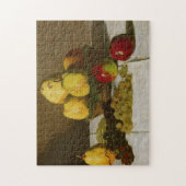 Puzzle Vie morte avec poires et raisins Monet Art (Vertical)