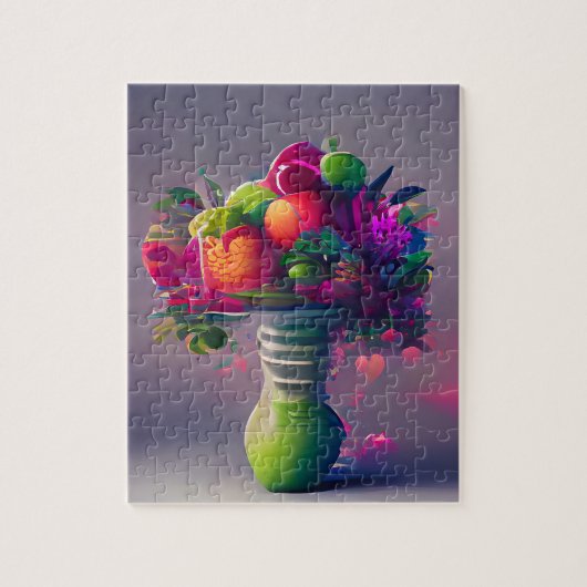 Puzzle Vie morte dans le style Abstrait (Vertical)