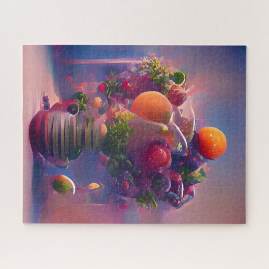 Puzzle Vie morte dans le style Abstrait (Horizontal)