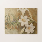 Puzzle Vie morte des Lys de Pâques | John La Farge (Horizontal)