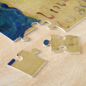 Puzzle Vie morte d'oranges et de citrons avec gants bleus (Côté)