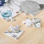 Puzzle Vieille carte d'hippocampe (Côté)