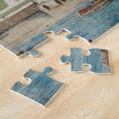 Puzzle Vieille Chambre de Somerset sur le brin, gravé par (Côté)