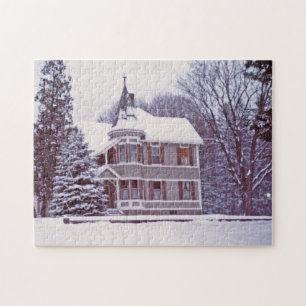 Puzzle Vieille Chambre victorienne à Noël