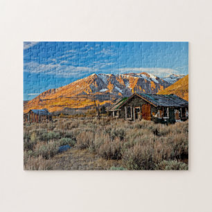 Puzzle Vieille ferme le long de Hwy 395 à June Lake