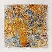 Puzzle Vieille texture rouille, grunge arrière - plan mét (Horizontal)