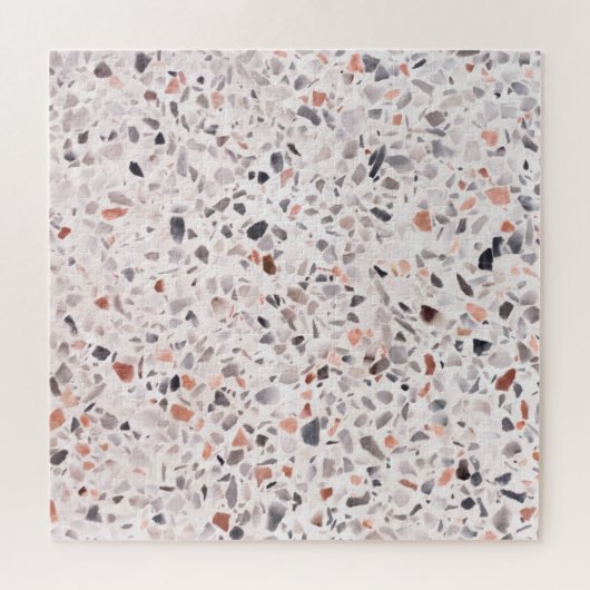 Puzzle Vieille texture terrazzo, motif d'hamper. (Horizontal)