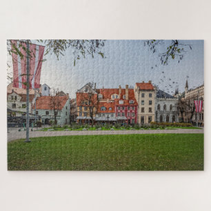Puzzle Vieille ville de Riga en automne