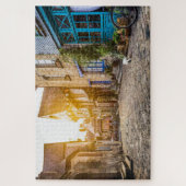 Puzzle Vieille ville d'Europe au coucher du soleil (Vertical)