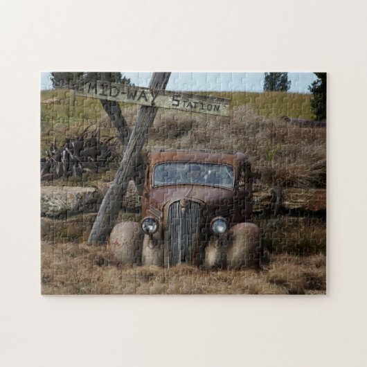 Puzzle Vieille voiture (Horizontal)