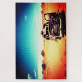 Puzzle Vieille voiture abandonnée (Vertical)