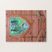 Puzzle Vielle fenêtre de l'église en bois (Horizontal)