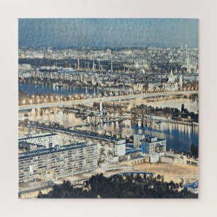 Puzzle Vienne peinte 3