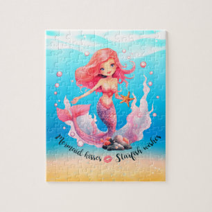 Puzzle Viens nager avec moi Sirène