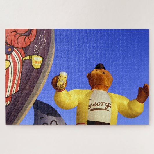 Puzzle Viens voler avec George. (Horizontal)