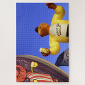 Puzzle Viens voler avec George. (Vertical)