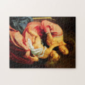 Puzzle Vierge à l'enfant par Artemisia Gentileschi (Horizontal)