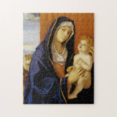 Puzzle Vierge à l'enfant par Giovanni Bellini (Vertical)
