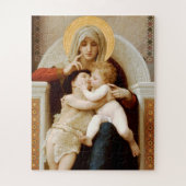 Puzzle Vierge avec enfant & Jean le Baptiste, Bouguereau (Vertical)