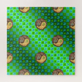 Puzzle Vierge & Chien de Feu (Horizontal)