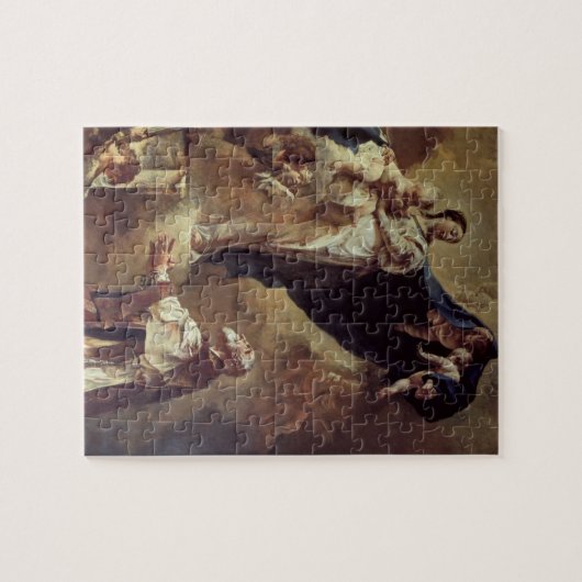 Puzzle Vierge et enfant apparaissant à St Philip Neri, (Horizontal)