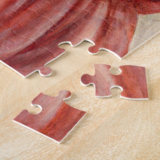 Puzzle Vierge et enfant aux anges par Botticelli (Côté)