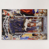 Puzzle Vierge et enfant avec Ange musicale (Horizontal)