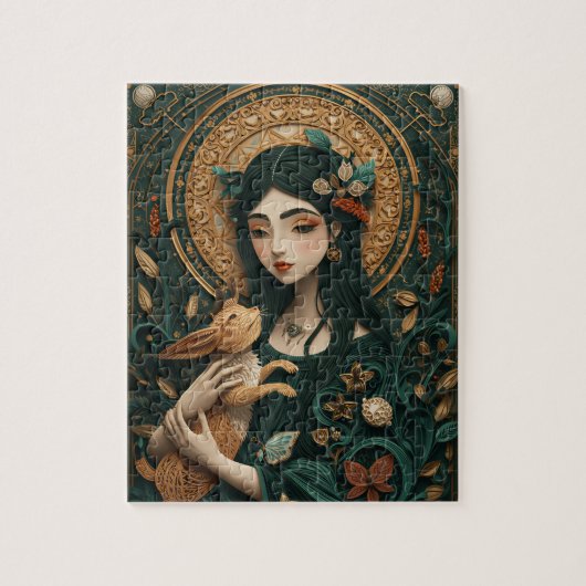 Puzzle Vierge La Vierge Papiers Quilling  (Vertical)
