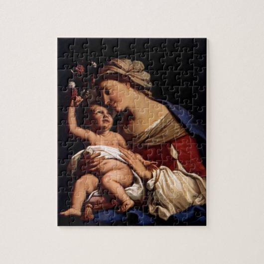 Puzzle Vierge Marie béni et enfant de nourrisson Jésus - (Vertical)