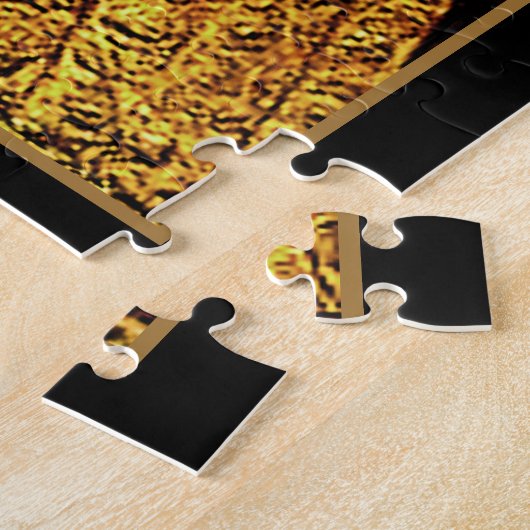 Puzzle Vierge noire en prière ... art (Côté)