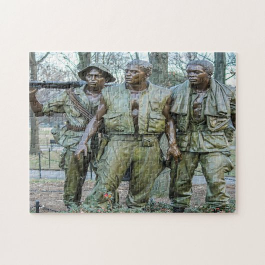 Puzzle Vietnam Soldiers Memorial Washington (Horizontal)