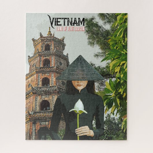Puzzle Vietnam Vacances touristiques (Vertical)