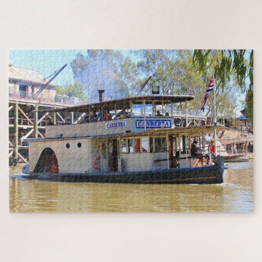 Puzzle Vieux bateau à aubes, Echuca, Australie 2 (Horizontal)