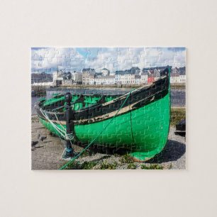 Puzzle Vieux bateau de pêche Galway Irlande.