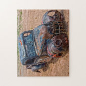 Puzzle Vieux Camion Ramassage Arizona. (Vertical)