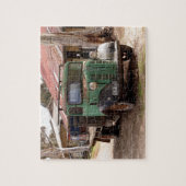 Puzzle Vieux camion vert (Vertical)