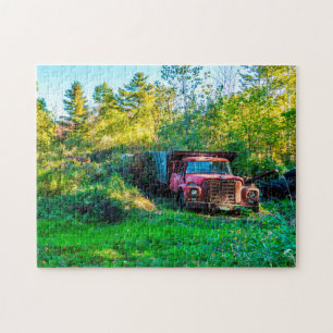 Puzzle Vieux Camion Vintage Vermont.
