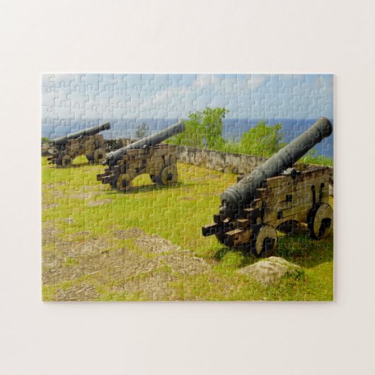 Puzzle Vieux Canons Guam. (Horizontal)