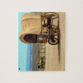 Puzzle Vieux chariot de cowboy (Vertical)