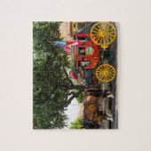 Puzzle Vieux coche Texas (Vertical)