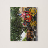 Puzzle Vieux coche Texas (Vertical)