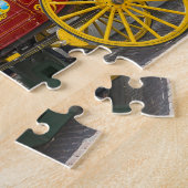 Puzzle Vieux coche Texas (Côté)